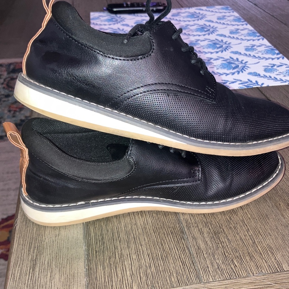 Black and Tan kids Casual Shoes